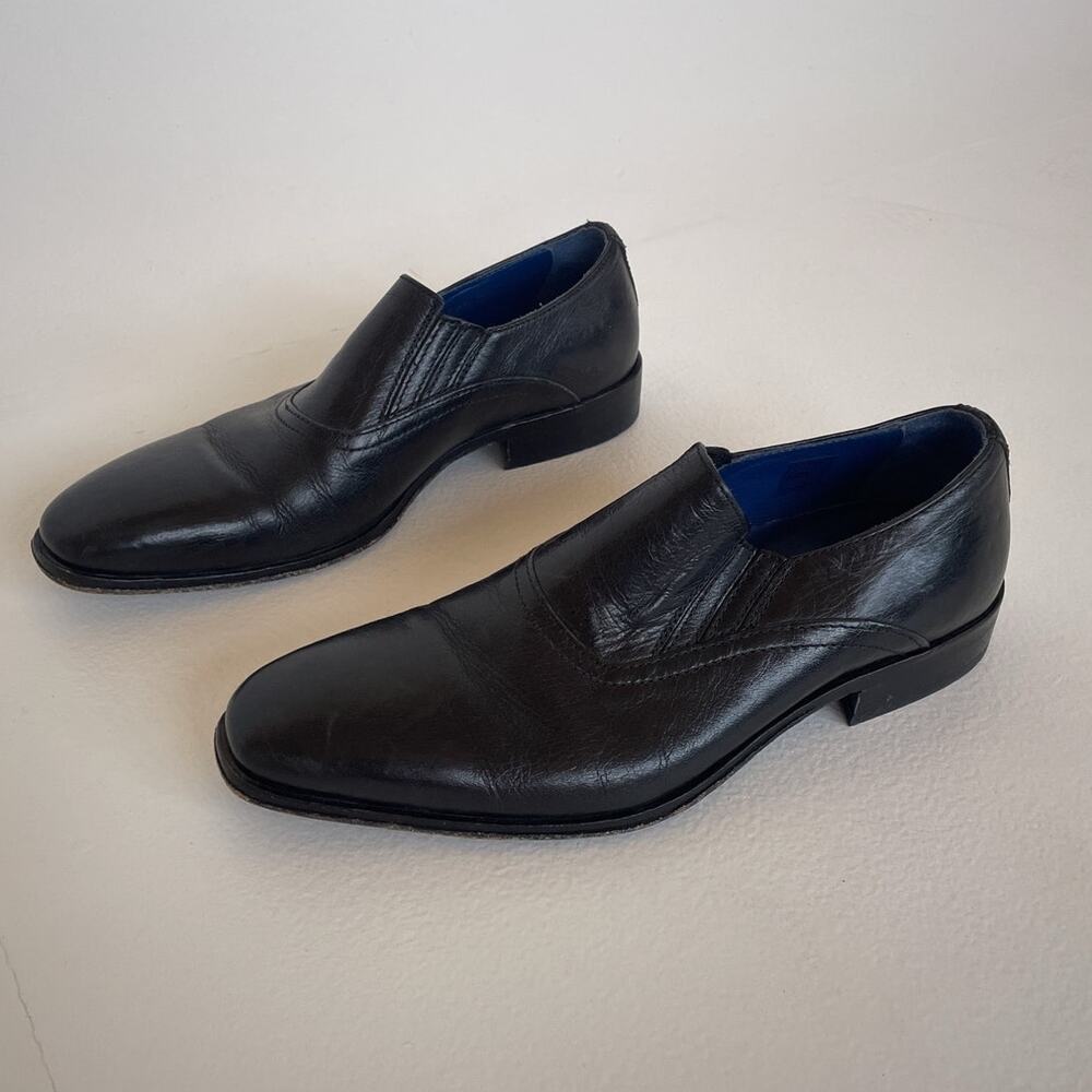 Vero Cuoio Leather Pointed Mens Slip On Leather Dress Shoes / 39 / Italy